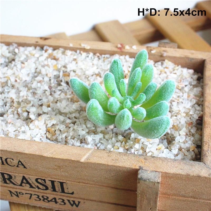

1 шт. искусственные суккуленты, поддельные лотосы, флокированные цветочные головки, суккулентные растения из ПВХ, сделай сам, украшение для дома и сада