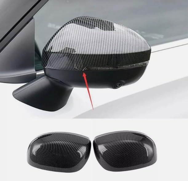 FUKUARE Outlander Door Mirror Covers GN in Black Carbon Fiber (GN0W, PHEV, Series)