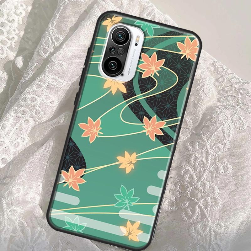 

Чехол Genshin Impact Kaedehara Kazuha Leaf для POCO X3 Pro GT M3 M4 F3 X4 NFC, чехол для Xiaomi Mi 11 Lite Mi12 Pro 12X 10T 11T POCO M4 Pro
