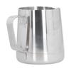 400ml Stainless Steel Frothing Cup Pointed Spout Coffee Art Pitcher Milk Steaming Jug with Scale