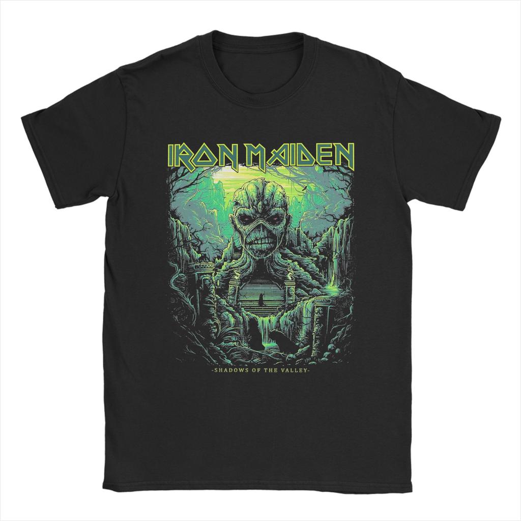 Fears Of The Darks T-Shirts for Men Women I-Iron M-Maidens  Cotton Tee Shirt Crewneck Short Sleeve T Shirts Plus Size Clothing
