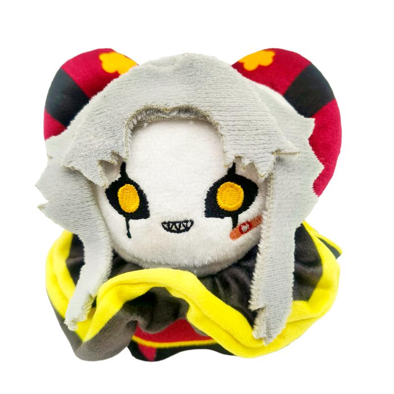 Game The Freak Circus Pierrot Cosplay Doll Plush Stuffed Cotton Figure Dolls Soft Plushies Carnival Accessories Halloween Props