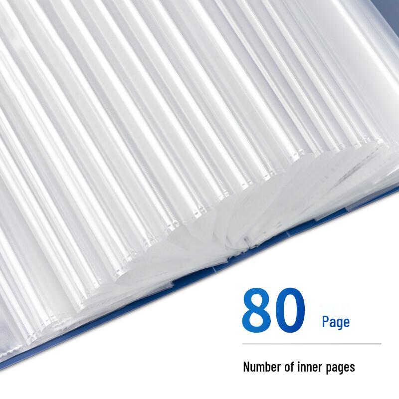 Deli 5006 A4 80-Pocket Display Book
