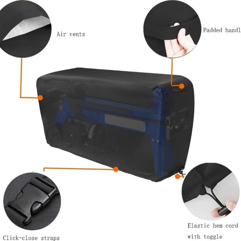 Copertura Elettrica per Spaccatrice di Legna, Copertura Impermeabile Antipolvere per Spaccatrice di Legna, Resistente alle Intemperie, Macchina Spaccatrice di Legna da Ardere