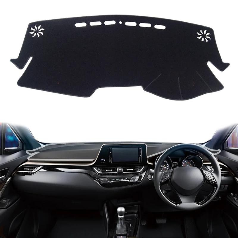 Dashboard Cover Pad for TOYOTA C-HR 2016-2024 CHR Car Accessories Anti-Slip Dashmat Dash Mat Sunshade Protective Carpet