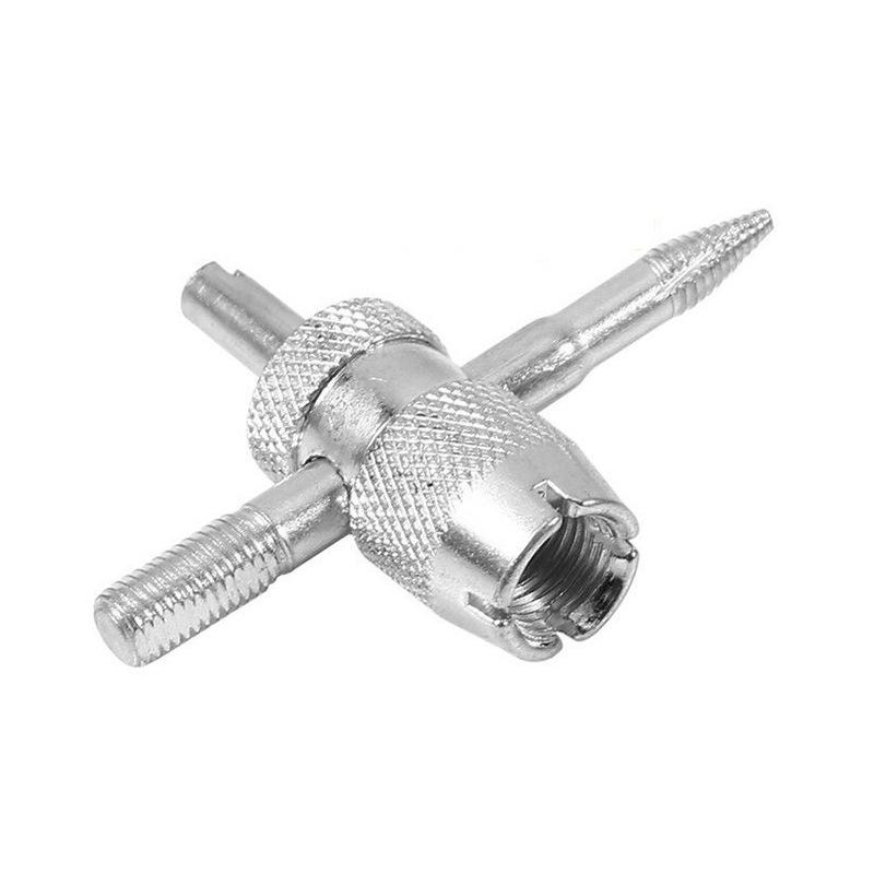 Four-in-one Bicycle Tyre American-style Electric Vehicle Valve Core Wrench