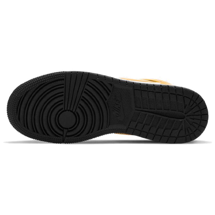New Jordan 1 Mid University Gold GS 554725-170