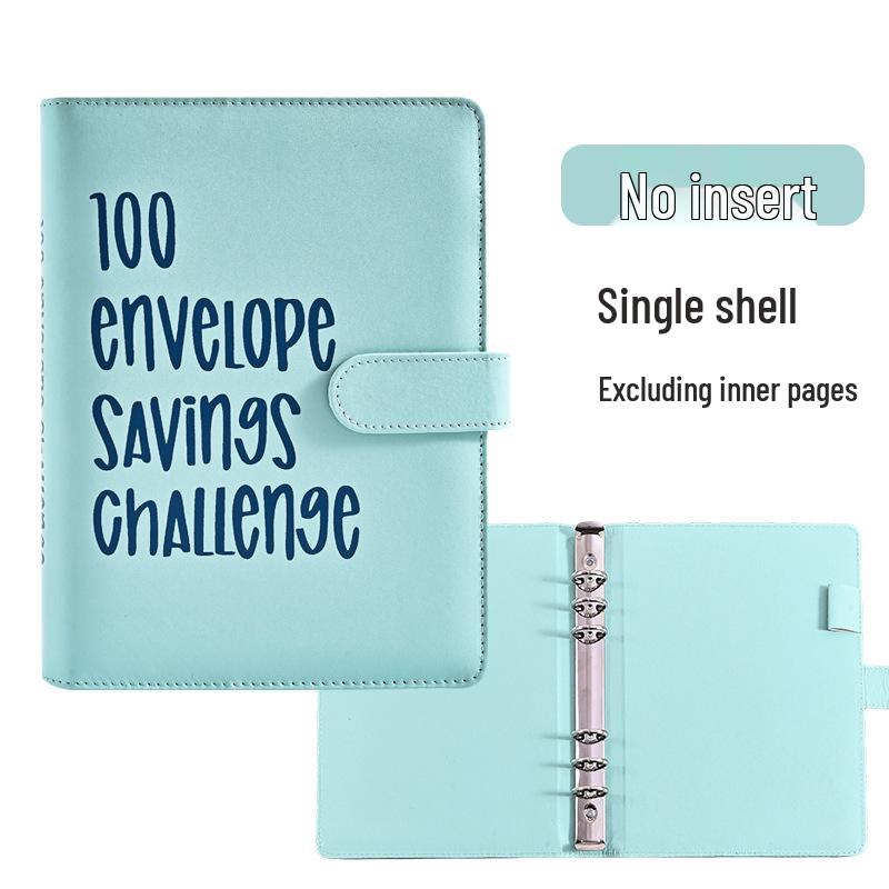 A5 Couple's 100-Day Savings Notebook with Insertable Binder