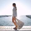2025 Spring European Women's Casual Two-Piece Set: Loose Printed Shirt & Shorts