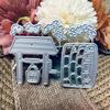 Water Well Metal Cutting Dies Stencils Die Cut for DIY Scrapbooking Album Paper Card Embossing Crafts
