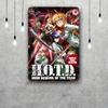 The God of High School Teaser Anime Retro Vintage Tin Sign Poster Decorative Plaque Metal Plate Wall Decor