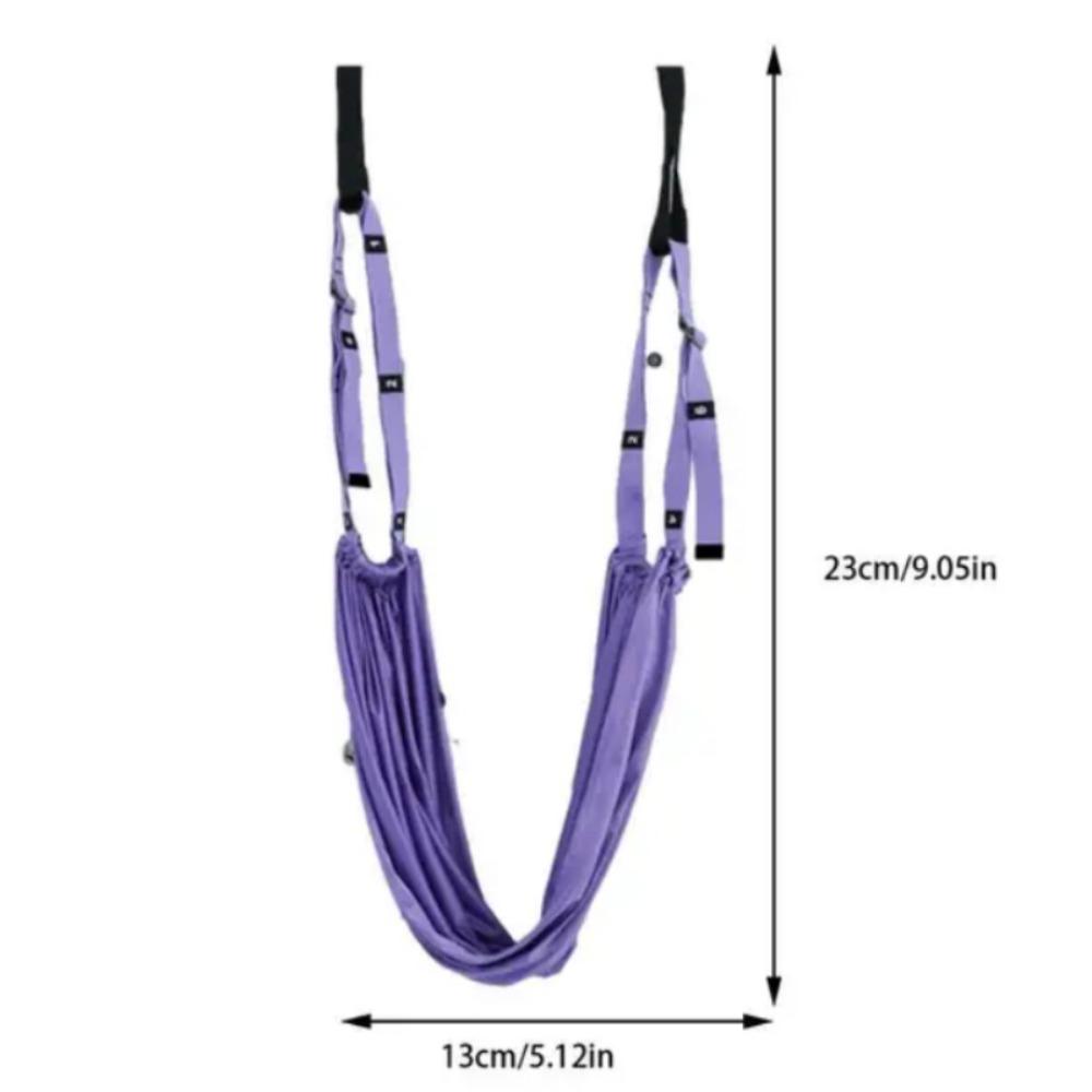 Door Hanging Pull Rope Aerial Yoga Strap Adjustable Female Gym Belt Stretch Leg Splits Trainer