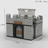Non-Toxic Moc Medieval Ancient Watchtower Building Blocks Kit Castle Expand Soldiers' War Defense Base Twon Toy For Children Birthday Gift