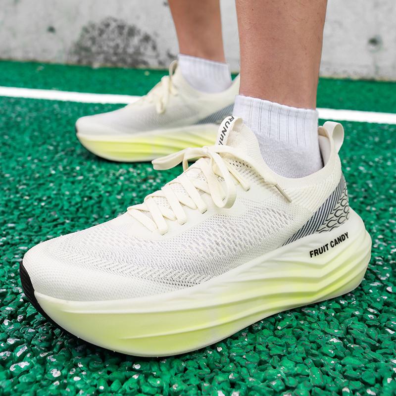 Unisex Sports Shoes High Quality Breathable Comfortable Mesh Running Shoes Rebound Outdoor Fitness Sneakers for Men Women