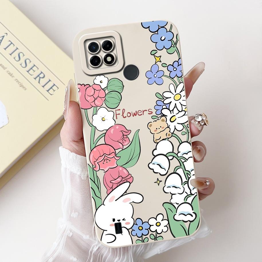 For Realme C21 RMX3201 Case Realme C25 Cover Popular Sunflower Soft Silicone Phone Case For Realme C25S C25Y C21Y C 21 C 25 Capa