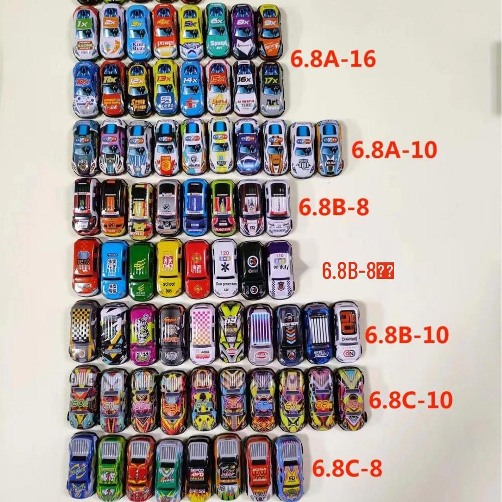 Alloy Pull-Back Toy Car Model - 6.8 Cm Tin Car for Kids