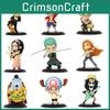 Figurines Modèles Anime One Piece en PVC Exquis Présentant Luffy Zoro Nami Parfaites Pour Décorations de Gâteaux