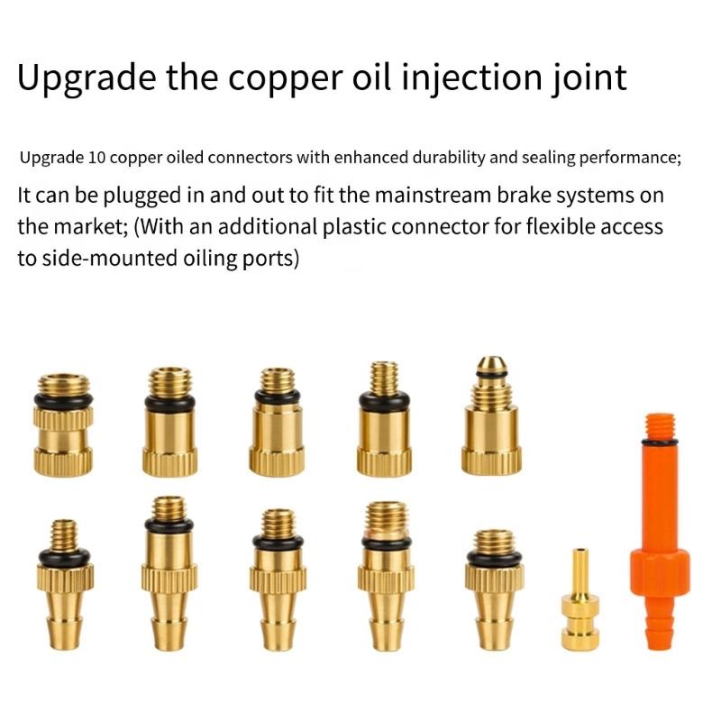 Sady na odvzdušnění brzd pro jízdní kola Nástroj na odvzdušnění hydraulických kotoučových brzd Sady na odvzdušnění oleje hydraulických kotoučových brzd pro silniční kola Snadno použitelné