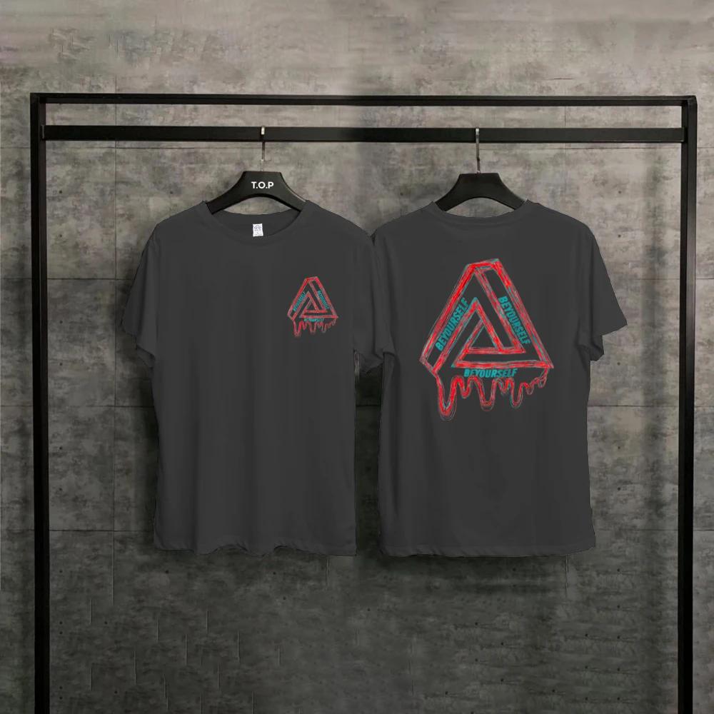 

100% Cotton High Quality Printed T-shirt Short Sleeve Comfortable Soft Loose Fashion Top T-shirt Spring Summer Men Clothing 4XL