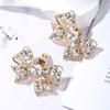 Rhinestone Shoe Clips DIY High Heel Bowknot Shoes Buckles Charm Jewelry Removable Bridal Shoes Decorations