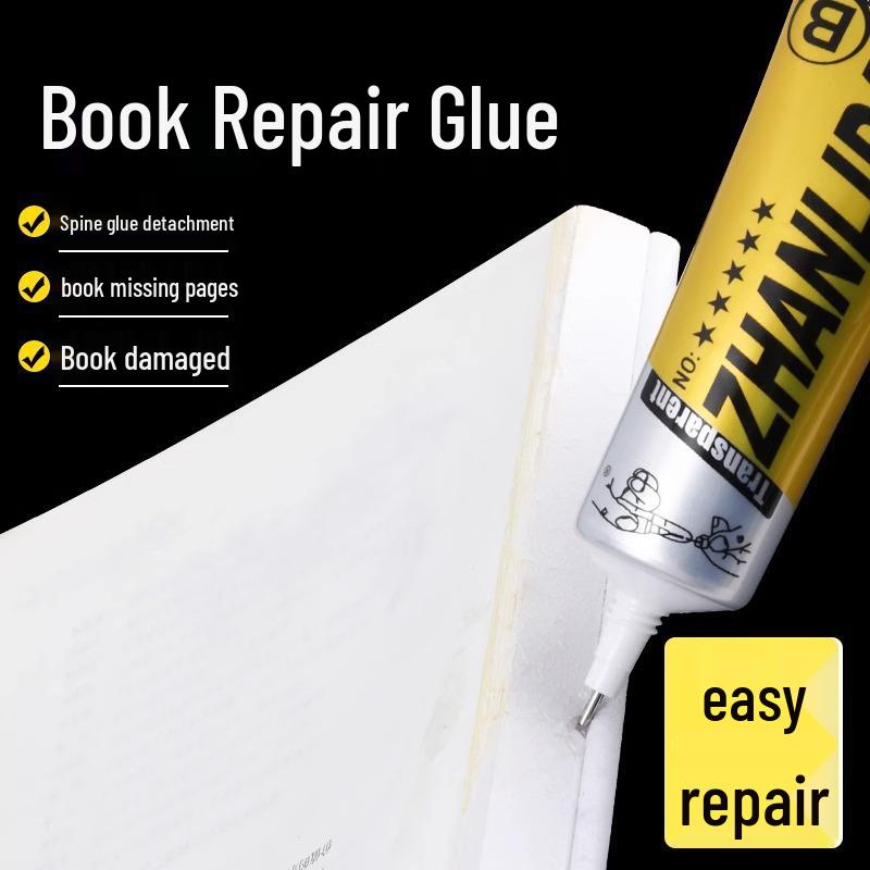 Bookbinding Glue: Strong Adhesive for Repairing and Reinforcing Book Spines & Thick Pages