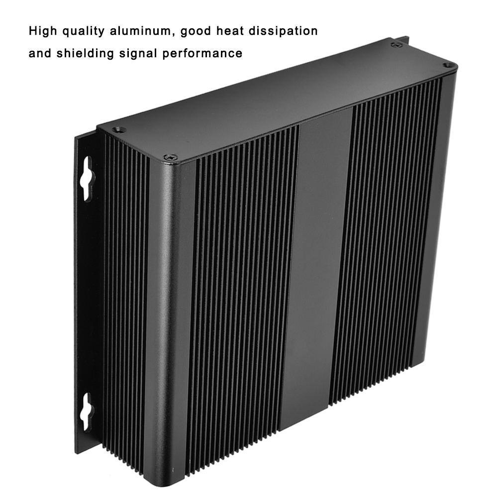Aluminum Alloy Electronic Case Project Box Printed Circuit Board Protective Case 48 X 204 X 160mm