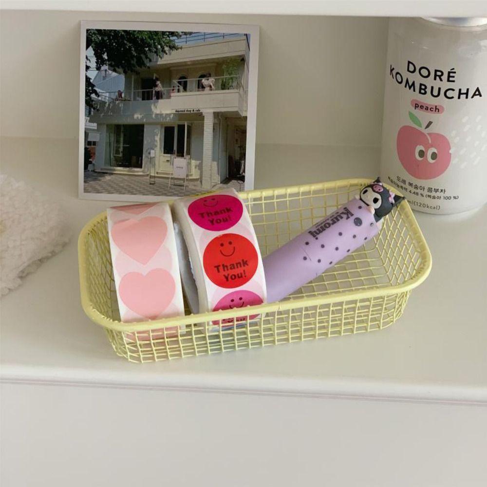 Iron Sundries Organizer Multifunctional Storage Box Sorting Holder Storage Basket  Desktop