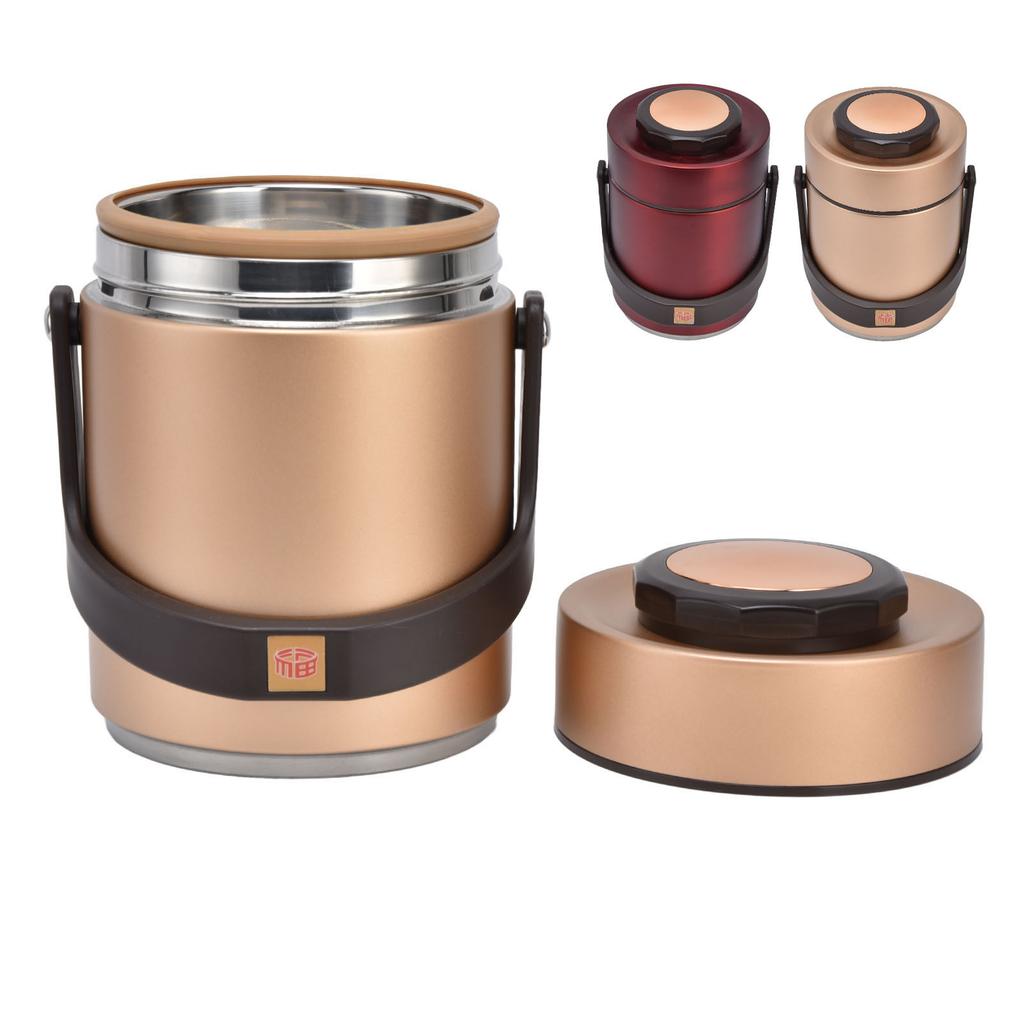 Vacuum Bento Lunch Box 304 Stainless Steel 3 Layer Portable Insulated Food Jar For Students Office Worker Work Travel Picnic