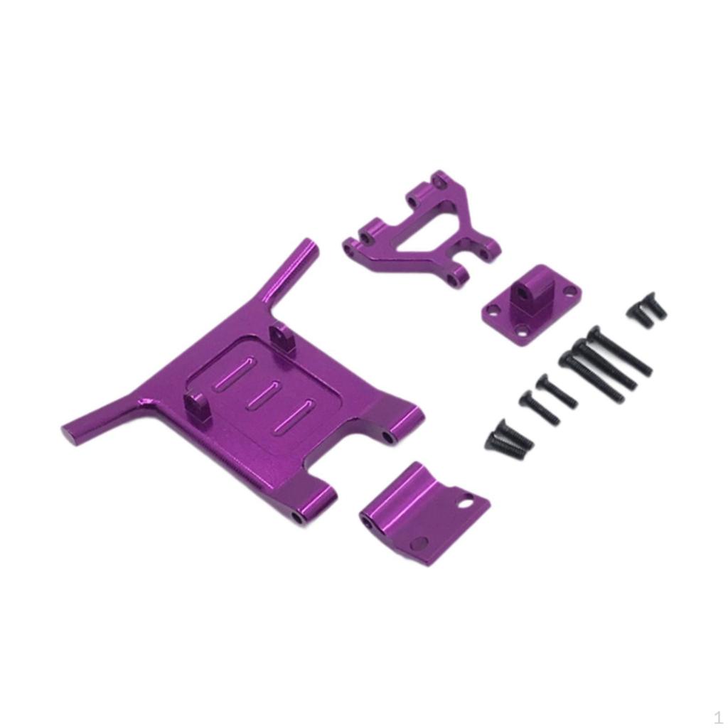 RC Car Front Bumperr Connect Aluminum Alloy Replacement Accessory Metal Spare Parts