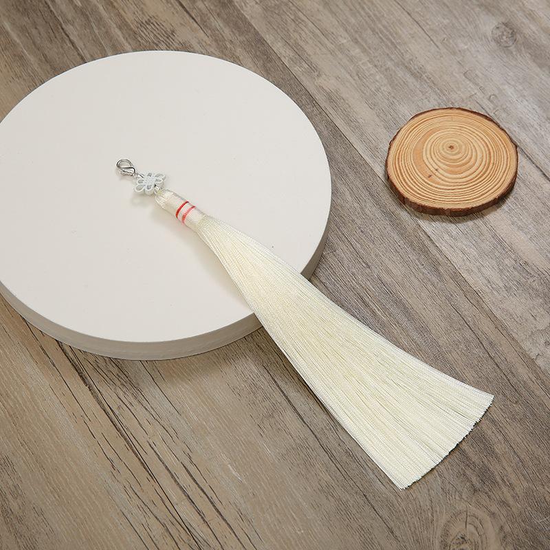 Chińskie klasyczne frędzle delikatny styl etniczny kwiat metalowa rama wisiorki DIY ozdoby rękodzielnicze breloczek dekoracja