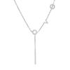 Titanium Love Letter Necklace - Fashionable, Versatile, and Elegant Design