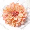 3Pcs Artificial Snowy Flower 11cm Silk Flower Head Home Decoration Wedding Decor DIY Bridal Chest Flower Party Accessories