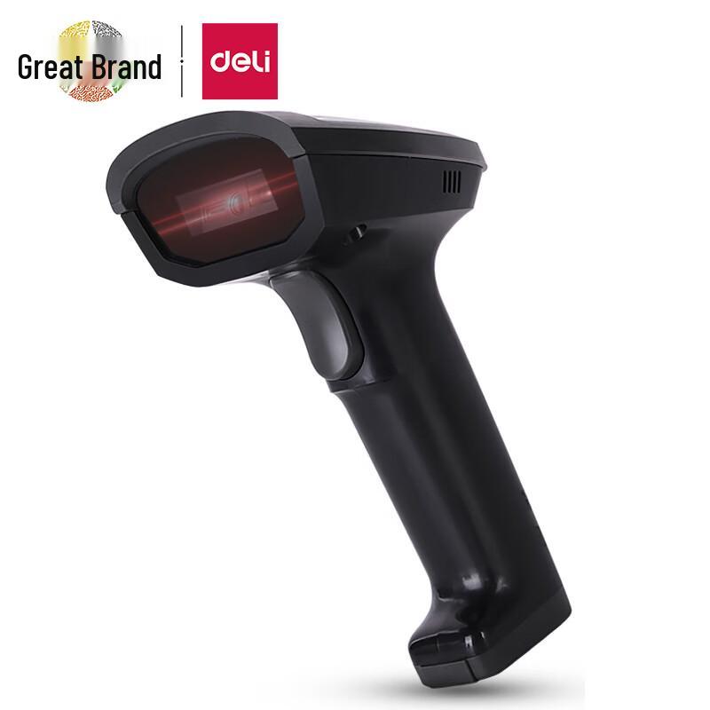 Deli 14882W Wireless 1D Barcode Scanner