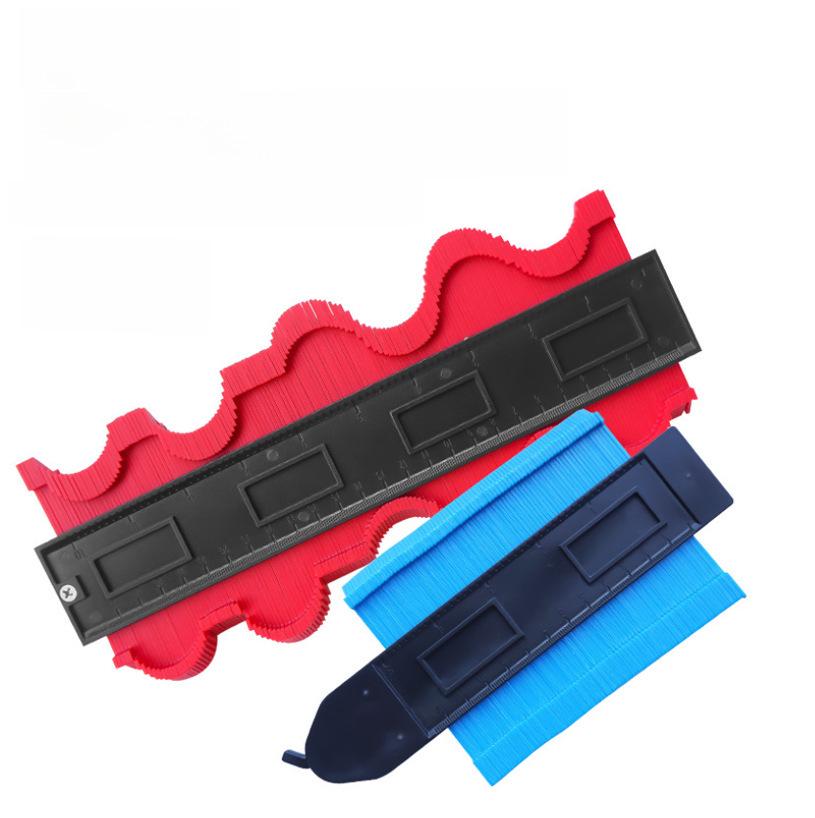 Konturenlehre-Profilwerkzeug für die Holzbearbeitung: Präzisions-Form- und Bogenlineal"