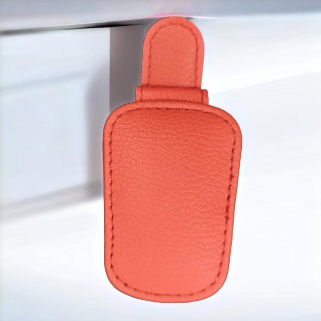 Car Sunglasses Clip Car Sunglasses Storage Rack Installed On The Car Visor Self-adhesive Sunglasses Holder Glasses Clamp