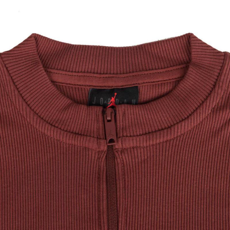 Jordan As W J Ls Knit Dress Fashion Comfortable Soft Skin-Friendly Long Sleeve Dress Women dress Red HF9478231