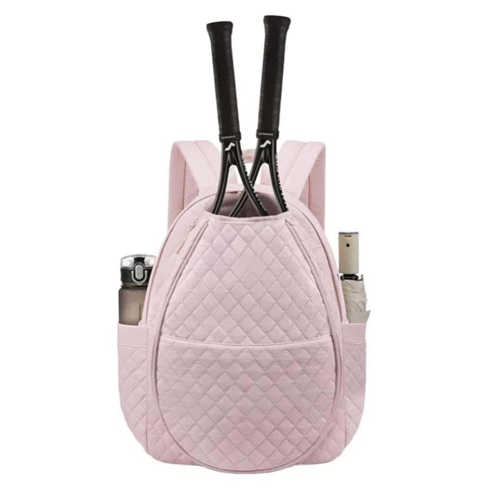 Zipper Closure Tennis Crossbody Backpack Waterproof Tennis Racket Bag  Home Fitness