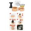 Coffee Pods Refill Accessory Embossed Foil Lids Included Coffee Pods Shell Filler Set Plastic Texture for Coffee Pods