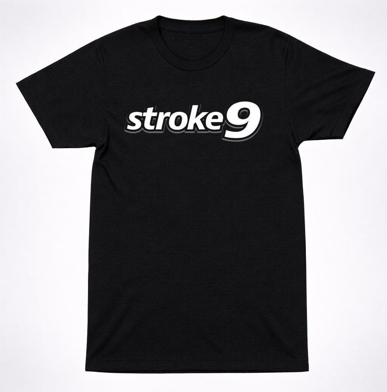 Stroke 9 Logo 90s Alternative Rock T-Shirt, (Unisex Vintage Tee) XL