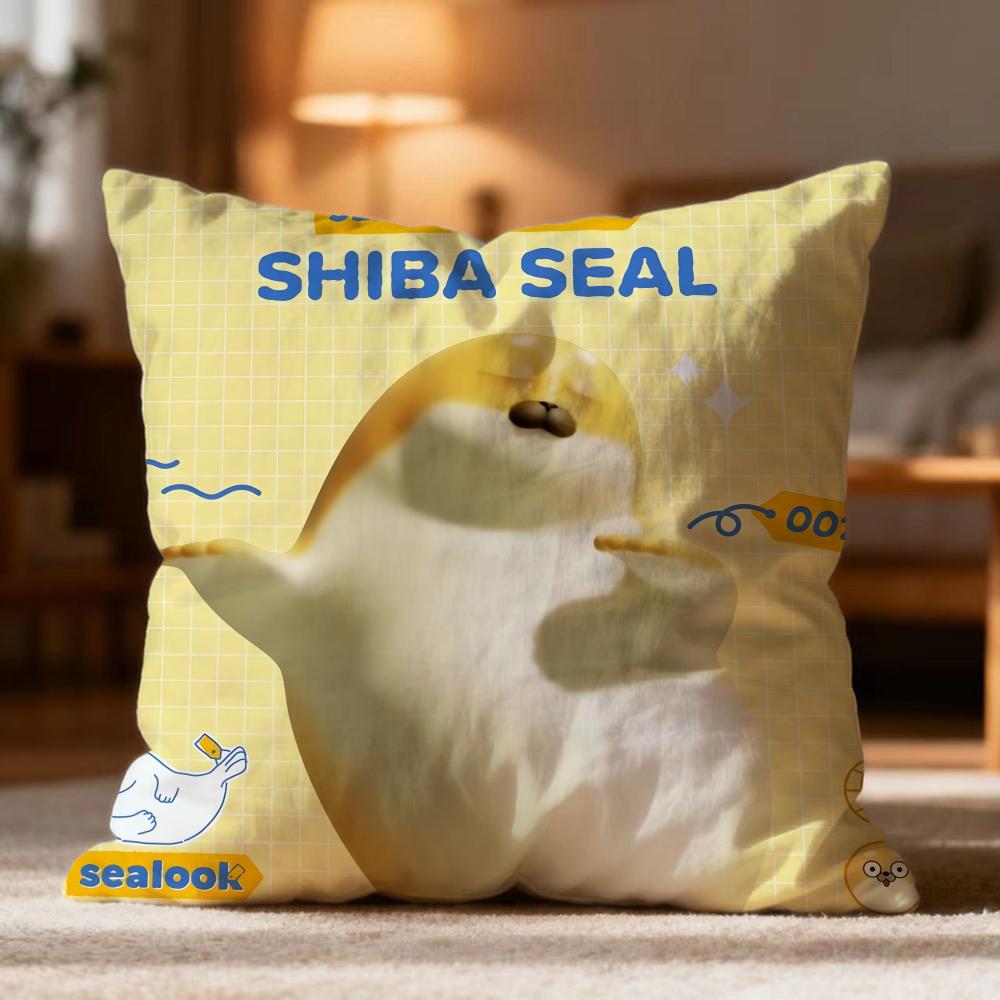 Popular S-SSEALOOK Cushion Cover Soft Washable Pillow Case Multi-Scene for Couch Bed Travel Office Use