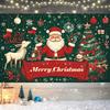 Weihnachtsdekoration Frohe Weihnachten Weihnachtsmann Banner Heimdekoration Hintergrund Weihnachten Party Neujahr Dekor Kann Angepasst Werden