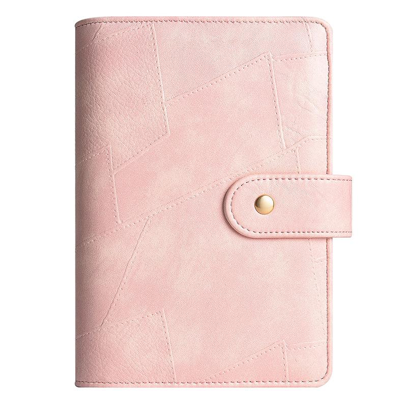 A5 Large Capacity Removable Loose-Leaf Notebook: Simple Design for Students