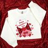 Valentine's Day Car Hooded Sweatshirt Heat Transfer Stickers, Clothing Heat Transfer Stickers, Printed Embossed Stickers, DIY T-shirt Stickers