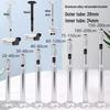 Dahua Ceiling Mount Telescopic Extension Pole for Monitor and Security Cameras.