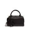 Bowling Bag Women's Lambskin Portable Oblique Span Bag Stylish and Simple Lock Design High Quality Commuter Bag