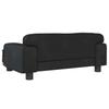 Dog Bed Black 70x45x30 cm Velvet