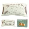Pokemon Sleep Showa Nishikawa Stretch Pillow Towel Eevee Green Approximately 7039cm