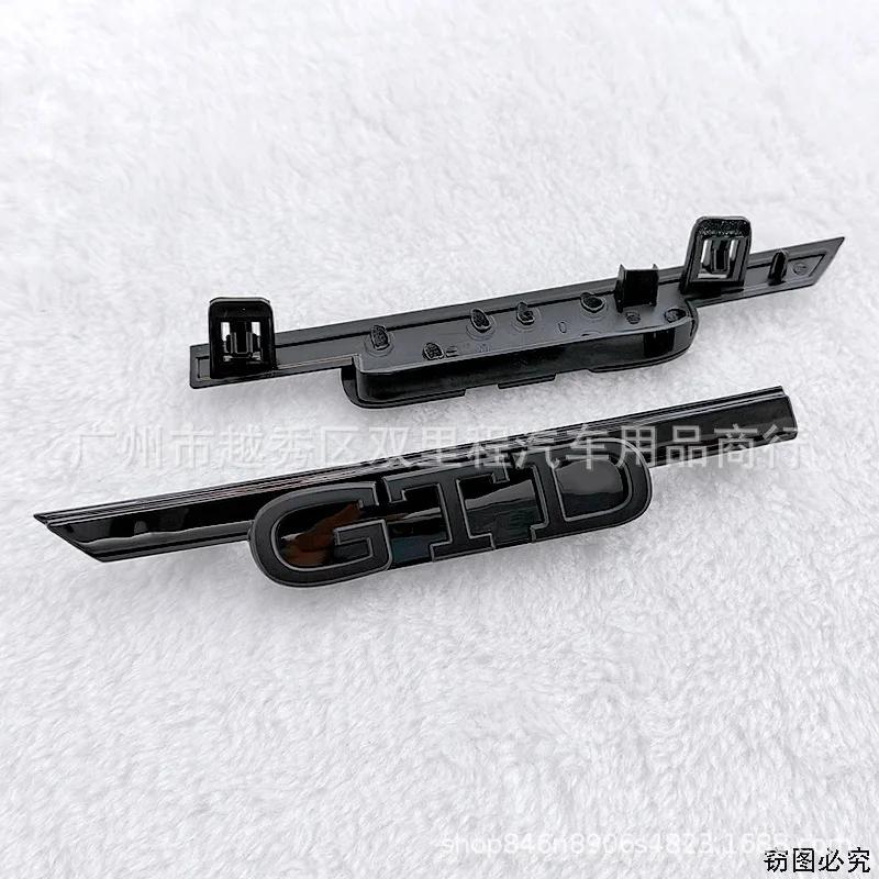 BSI1 For VOLKSWAGEN VW GTI For Volkswagen Golf Passat Jetta Polo Touareg 3 5 8 MK8 MK3 RLINE 3D ABS Car Front Grille GTI GTD Logo Emb in2