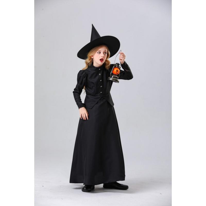 Parent-Child Adult Halloween Witch Costume Children's Little Witch Children's Costume Witch Also Crazy Cosplay Costume