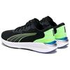 Puma Electrify Nitro 2 Round Toe Lace-Up Slip-Resistant Durable Low-Top Casual Running Shoes Men sneaker Black Green 376814-10